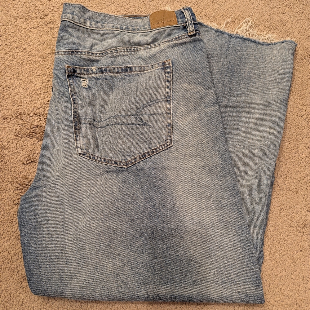 American Eagle Outfitters Blue Straight Jeans